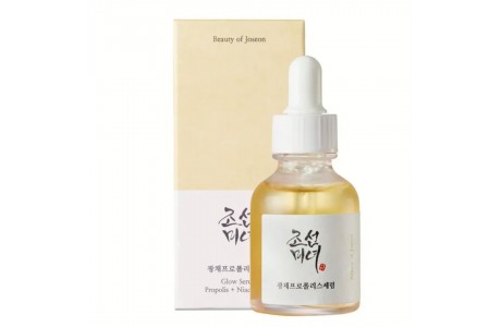 Soy un sérum coreano  ideal para piel grasa o con acné de la marca Beauty Of Joseon Glow Serum - Propolis y Niacinamida